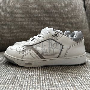 Christian Dior Men's B27 Low-top Sneakers Leather With Oblique Galaxy